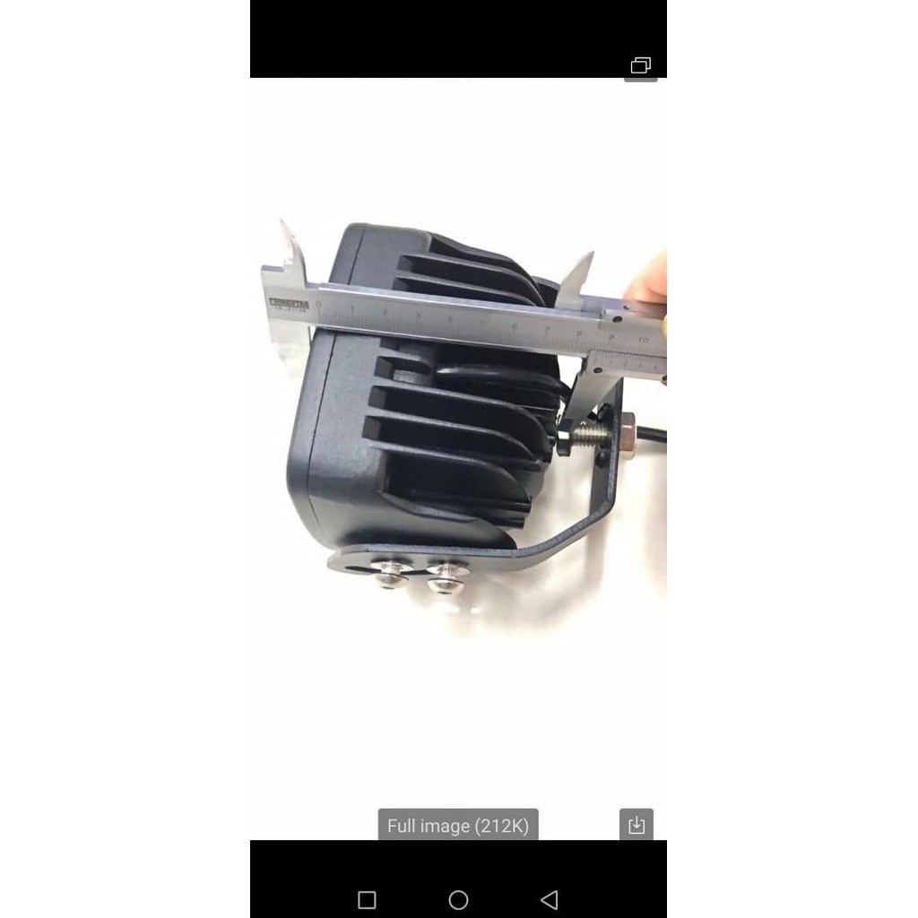 Work Lamp Off Road 50W Cree 5 Led Lampu Kerja Putih 10-30V 50 Watt