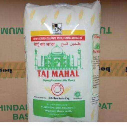 

*#*#*#] TAJMAHAL WHEAT FLOUR / TEPUNG GANDUM TAJMAHAL 1 KARTON (24 KG )