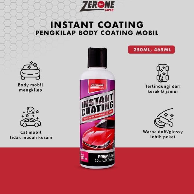 NEW Zerone Instant Coating Pengkilap Body Coating Mobil