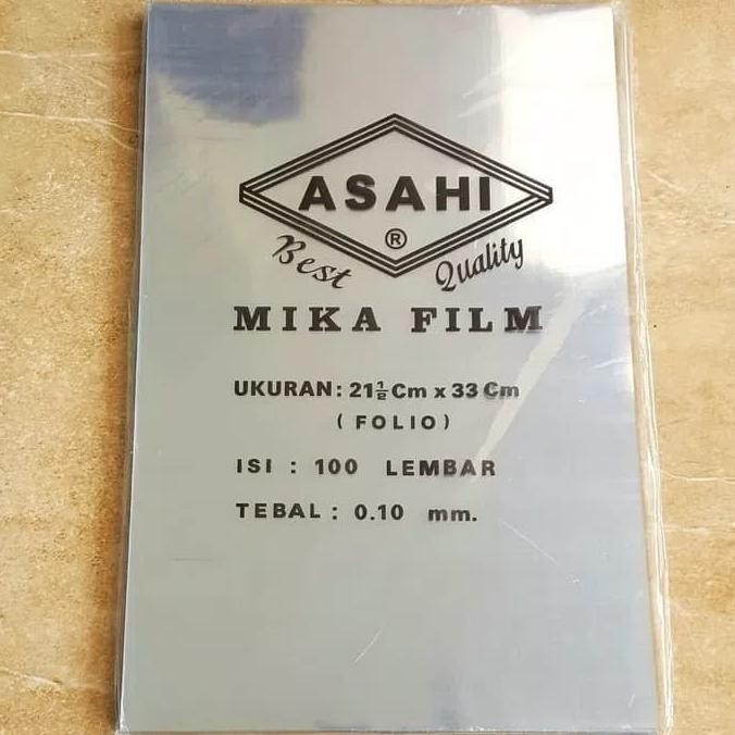 

MIka Jilid Bening / Warna Folio / F4 0.10mm Folio 1pcs saja