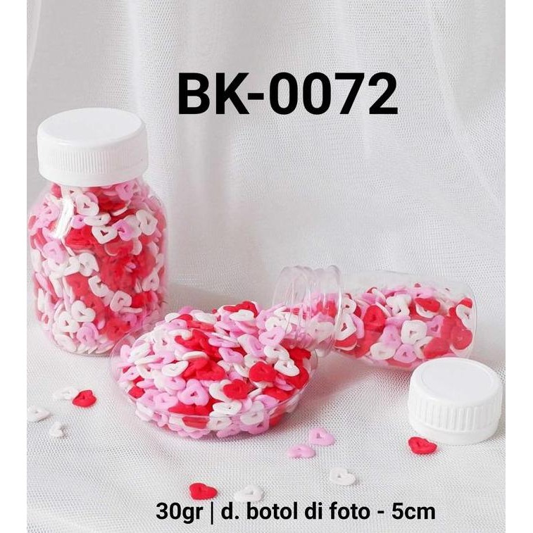 

@#@#@#] BK-0072 Sprinkles sprinkle sprinkel 30 gram hari valentine