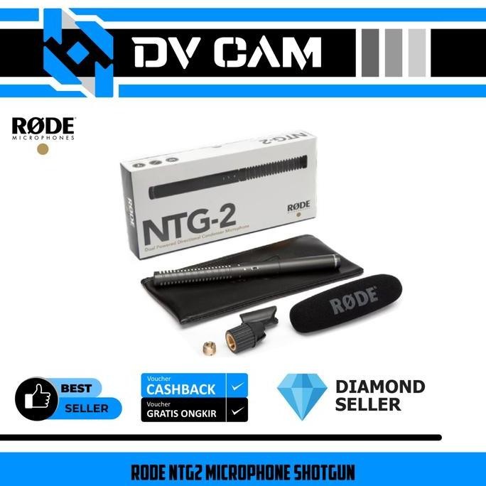RODE NTG2 Microphone NTG 2 Mic Shotgun NTG-2 Terlaris