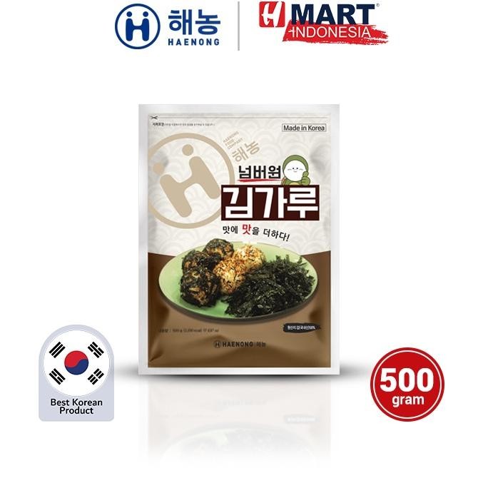 

HAENONG Seasoned Laver Powder - Rumput Laut Berbumbu 500g