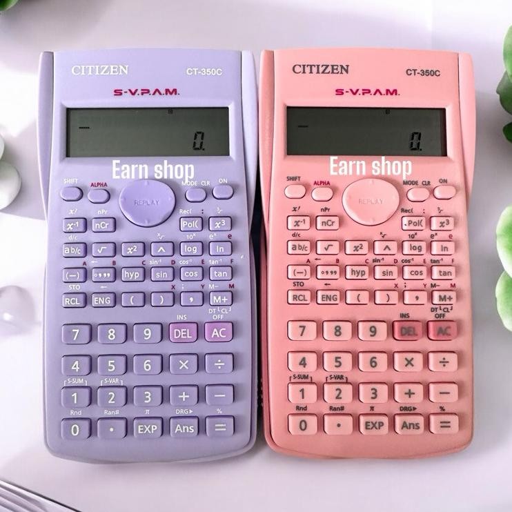 

Kalkulator Scientific Citizen Ct350C Kalkulator Ilmiah Warna Warni Tombol Karet