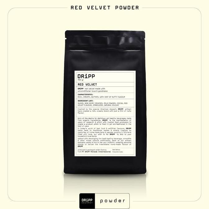 

Terlaris Dripp Red Velvet Powder - ( Red Velvet Bubuk ) Ready Stok