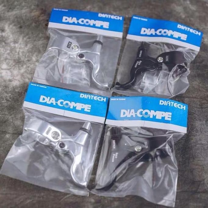 Diatech Dia Compe Gran Compe Break Lever Gold Finger Sepeda U V Brake