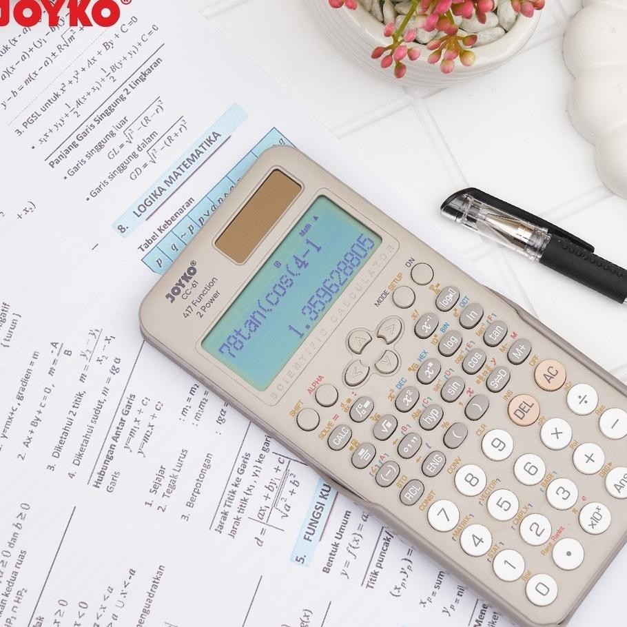 

Joyko Cc61 Kalkulator Sekolah Scientific Calculator Cc61 Kuliah