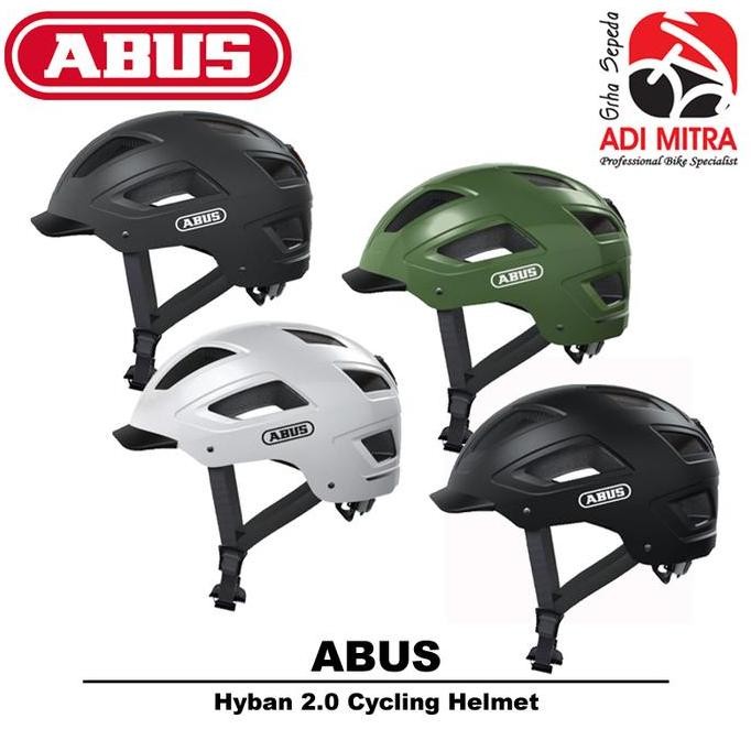 Abus Hyban 2.0 Urban Bike Helmet Helm Sepeda