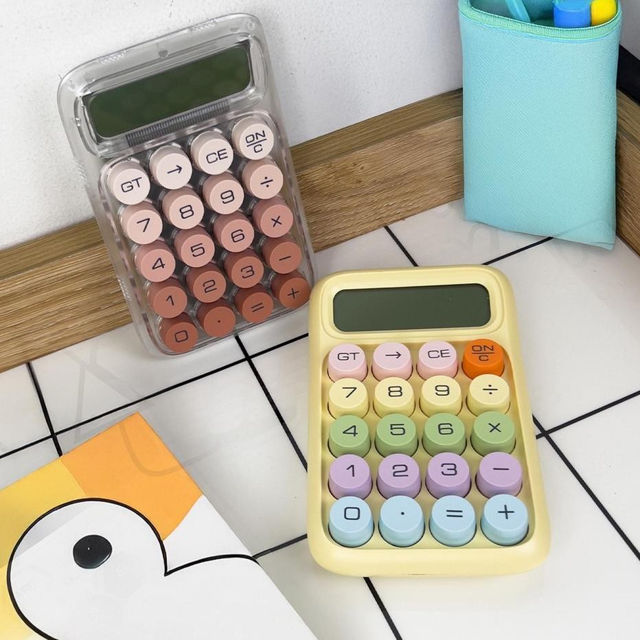 

Na Kalkulator Display 10 Dit Candy Boba Tombol Korea Pastel Transparan Calculator Mekanik Dasar Standar