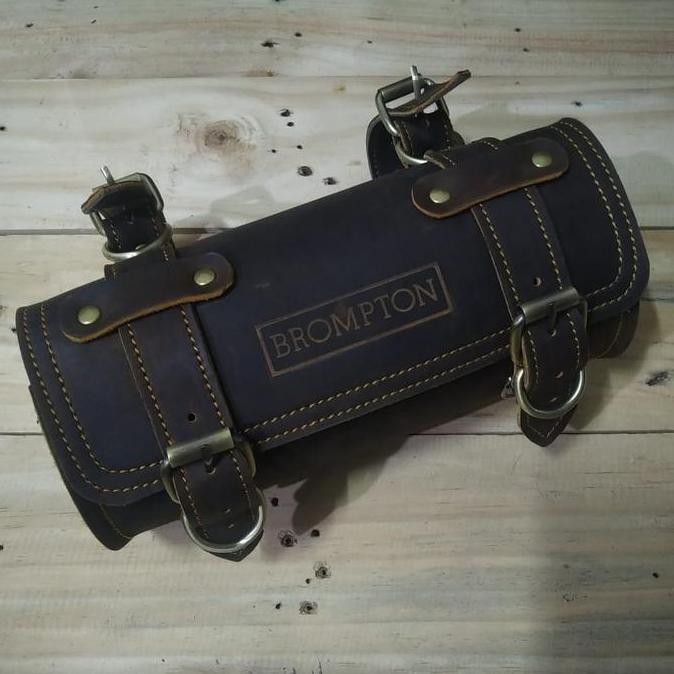 Tas Sepeda Kulit Brompton