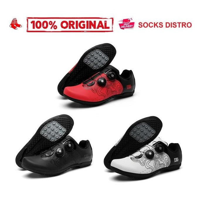 Sepatu Sepeda Non Cleat Cleatless Mtb Road Bike Pedal Plat