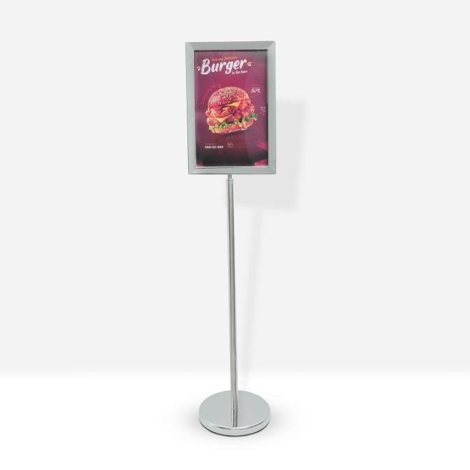 READY STANDING MENU FRAME SIGN HOLDER DISPLAY A2 A3 A4 STAINLESS