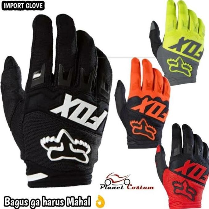 Sarung tangan motor import pc17 gloves bikers sepeda motor cross trail touring bukan jersey celana
