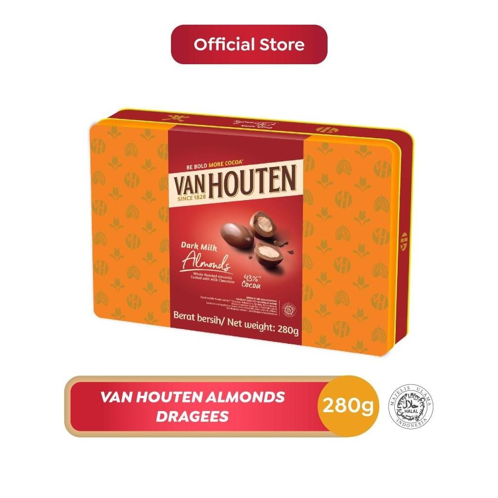 

Van Houten Box Almond Dragees 280gr