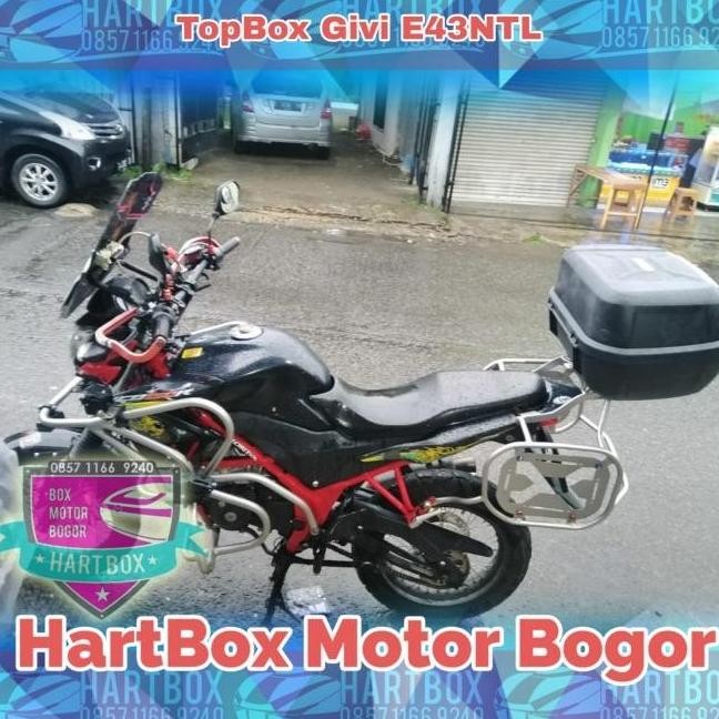 TopBox Givi E43NTL / Box Motor Murah Givi E43 Ntl Nml / Box cb150