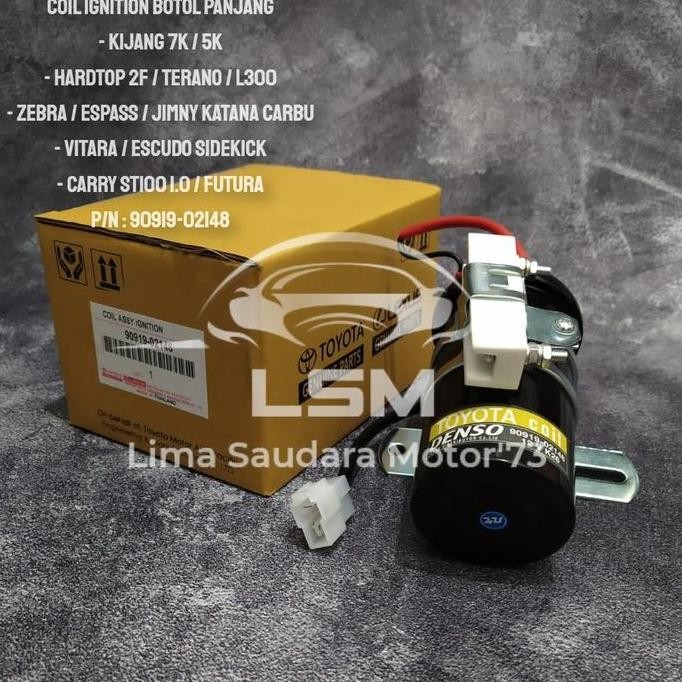 Coil Koil Botol Long/Panjang Kijang 5K 7K Hardtop 2F Terano L300 Zebra Espass Jimny Katana Carbu Vit