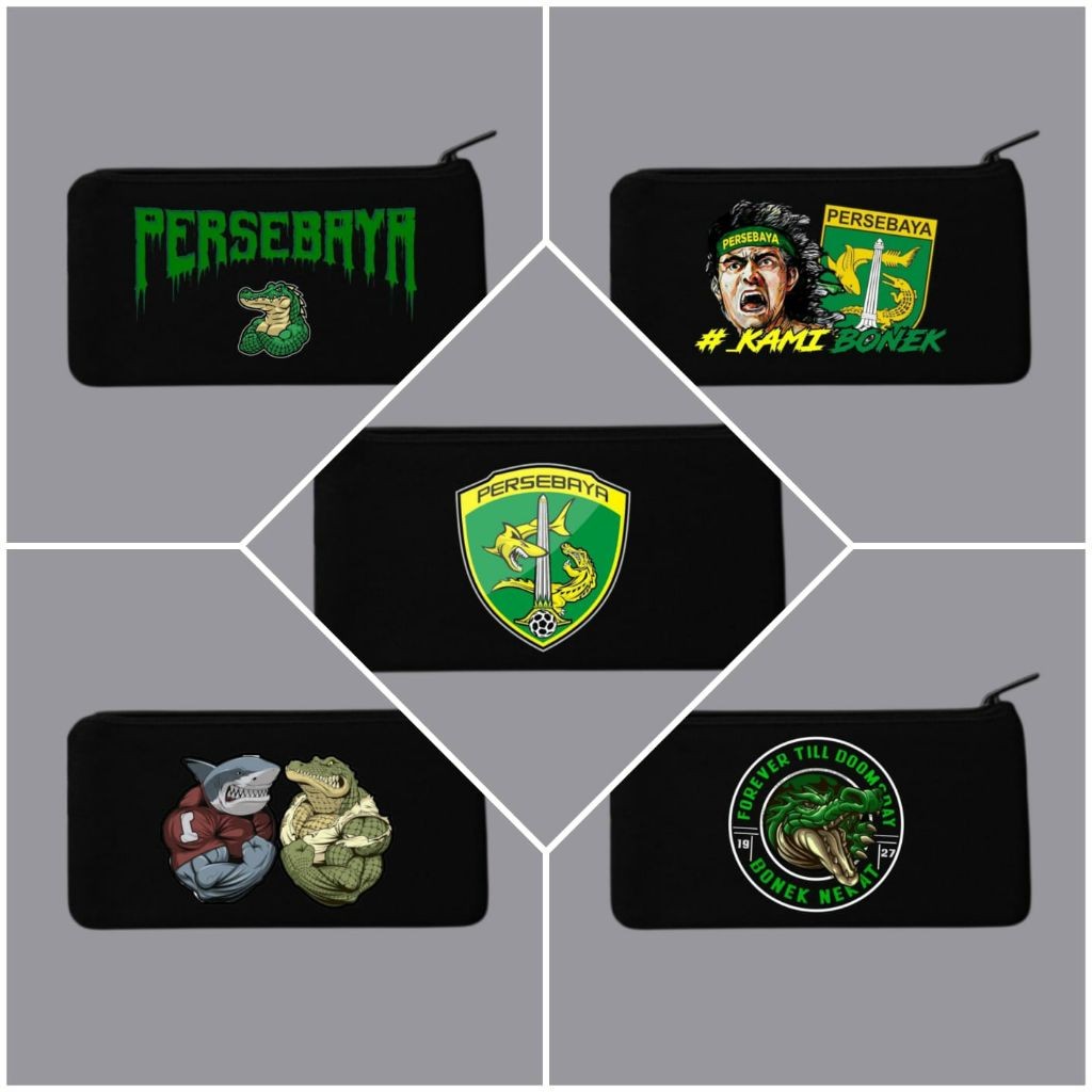 

Tempat pensil logo persebaya /Tepak kanvas premium/Tempat alat tulis/Tempat kosmetik/Tempah hp/Tempat dokumen kartu/Pouch