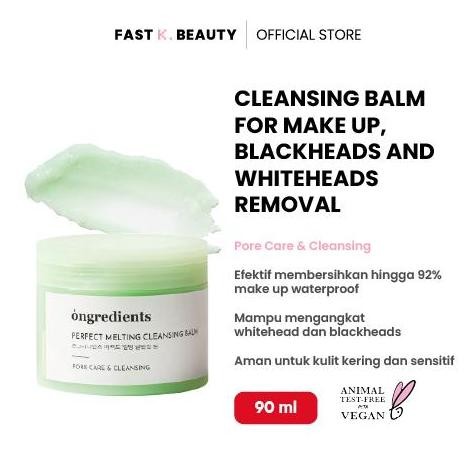 TERBARU - ONGREDIENTS Perfect Melting Cleansing Balm 90ml