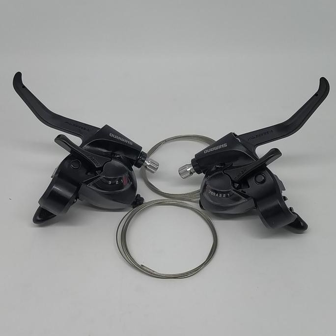 Shifter Shimano Ori 3 X 7 Speed  Ef-41 Operan Gigi Sepeda Mtb