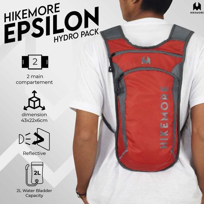 Tas Sepeda Ransel Hydropack Hikemore Epsilon Original