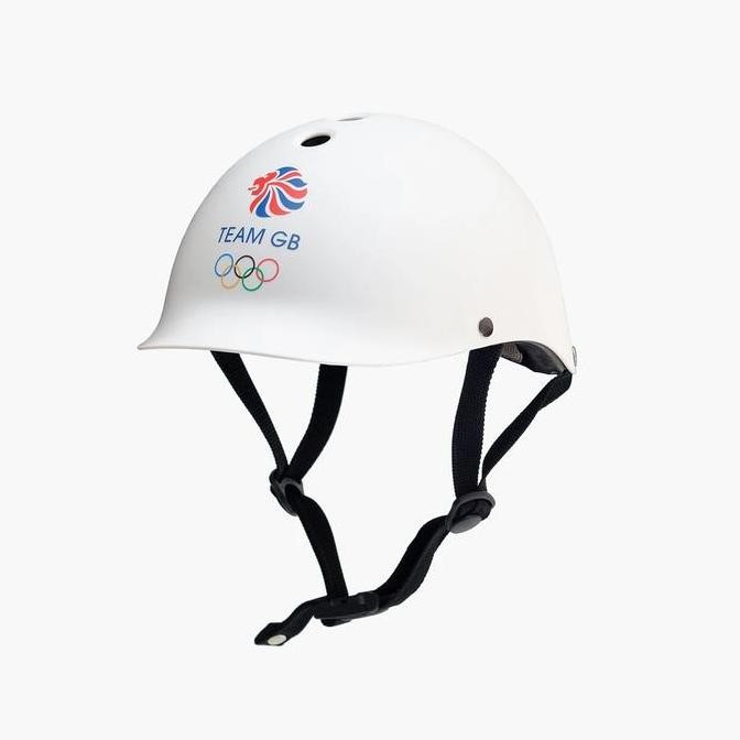 Helm Sepeda - Dashel Helmet - White Olympic Edition