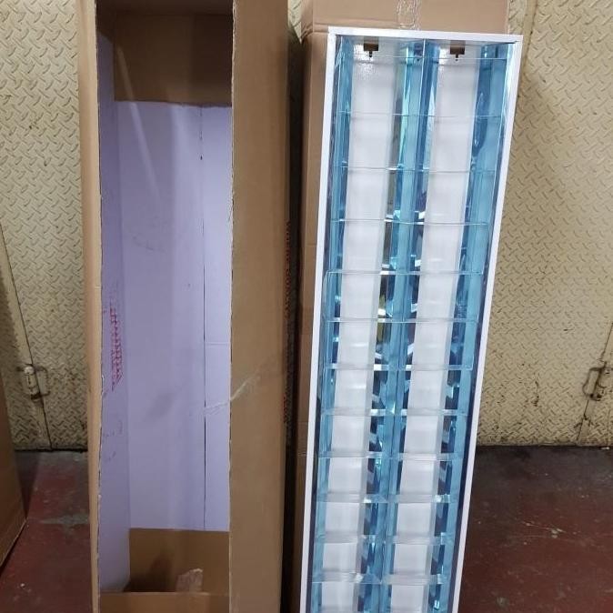 Kap Rm 2X36W Set Komplit Tl Led Philips 2X16W T8 Philips