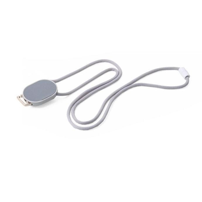 

Wallts Knot Grey - Tali Id Card Gantungan Lanyard Name Tag Yoyo Mudah Ditarik Klip