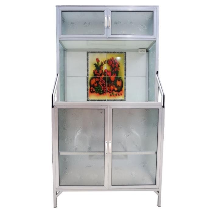 Lemari Piring Alumunium Rojo Rak Piring 2 Pintu Termurah Se Solo Awet