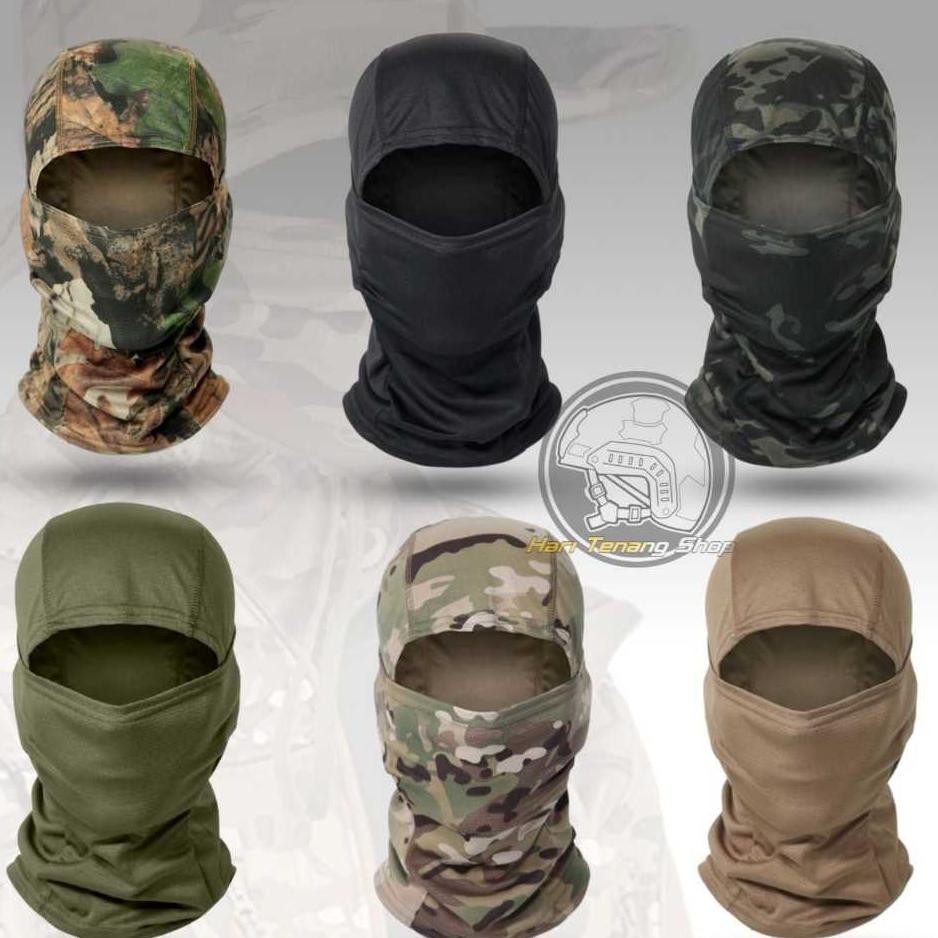 Sebo Balaclava Tactical Masker Buff Sebo Army Masker Motor Kekinian