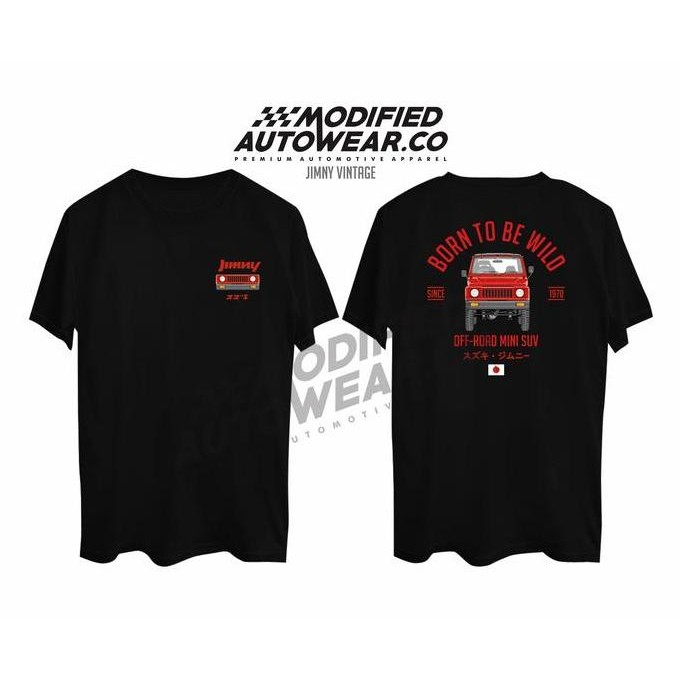 Kaos Mobil Offroad Kaos Mobil Suzuki Jimny Kaos Otomotif Jimny Vintage Hemat