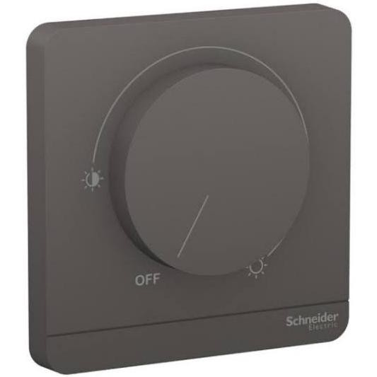 Saklar Dimmer Schneider Avatar On Avataron Dark Grey Abu Dimmable