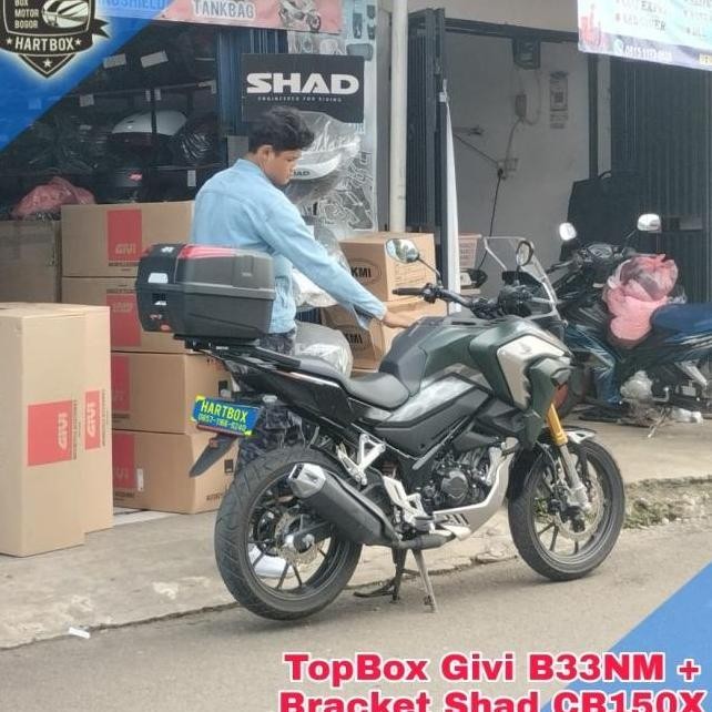 Paket Box Motor Honda CB150X CB150 X CB 150 R FI X GIVI B33NM B 33