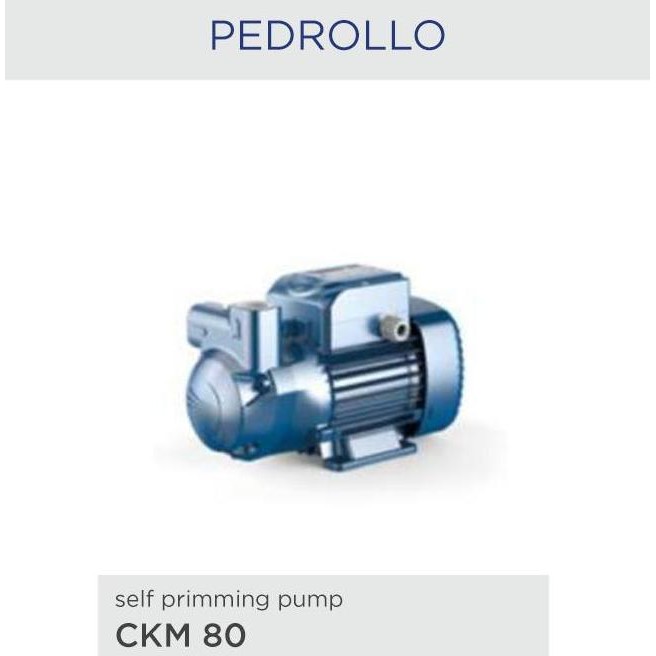 *****] PEDROLLO CKM 80 self primming pump