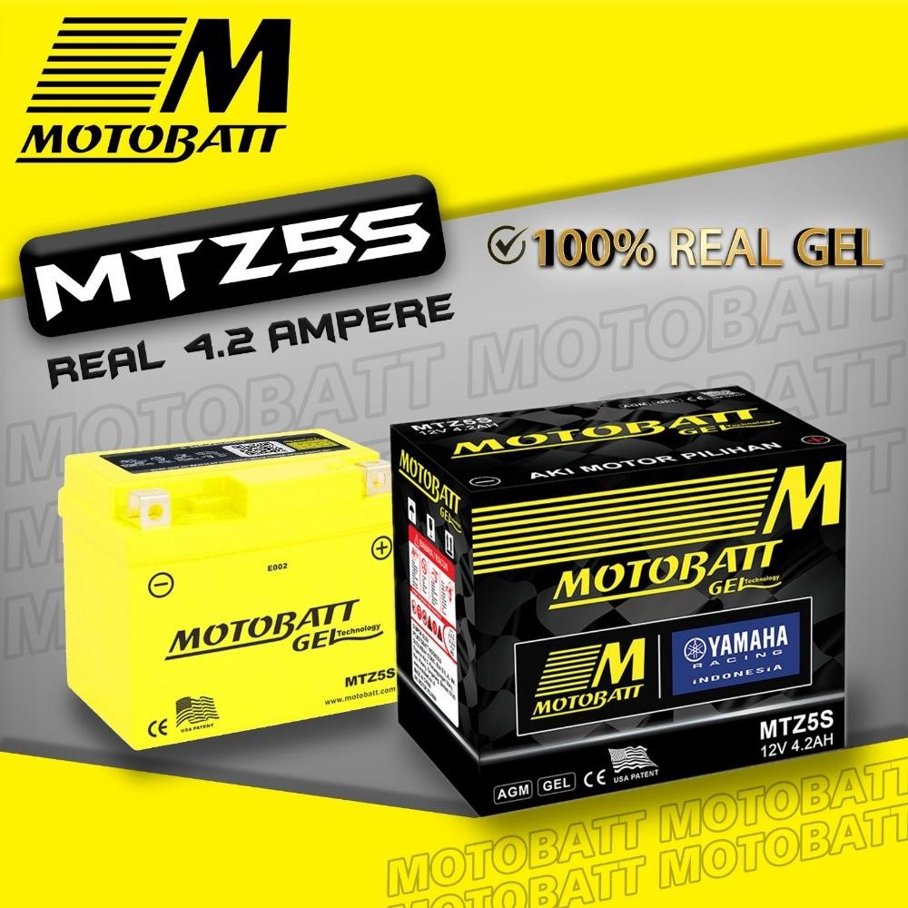 Accu Aki MOTOBATT MTZ5S / Aki Motor Beat Vario Karisma