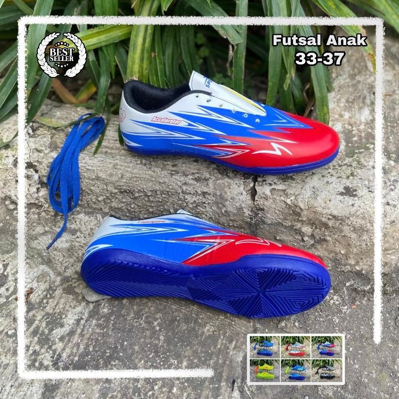Sepatu Futsal Junior Specs Accelerator Lightspeed Size 33-37 Nugi