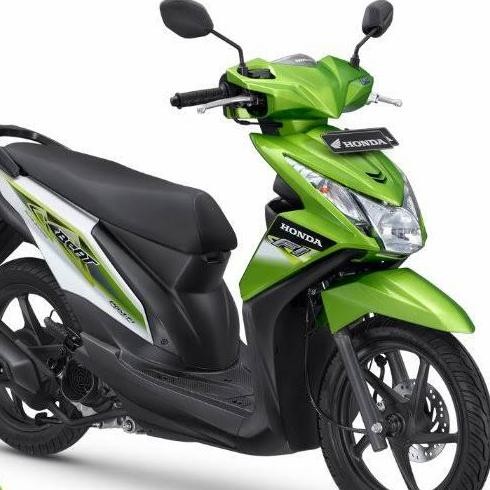 Full Body Bodi Halus Honda Beat Fi Warna Hijau Putih 2012 2013 2014