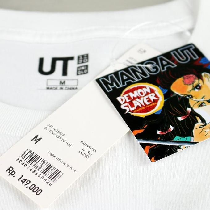 Promo Tshirt | Uniqlo Demon Slayer Collection Original Fulltag Complete