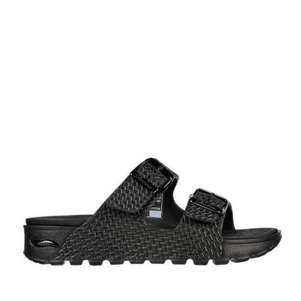 Skechers Sandal wanita Arch Fit Footsteps Women's Sandal - Black Ori