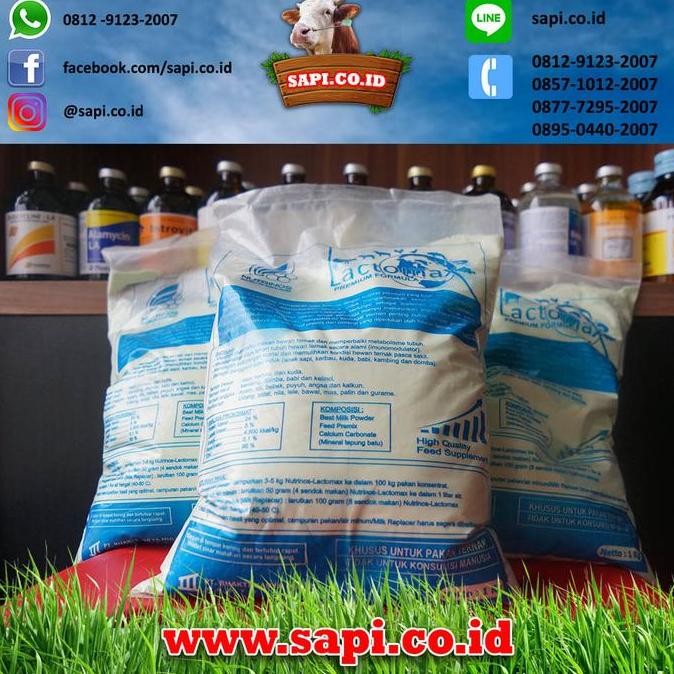 

ready Milk Replacer Lactomax Susu Pengganti Untuk Pedet Atau Cempe