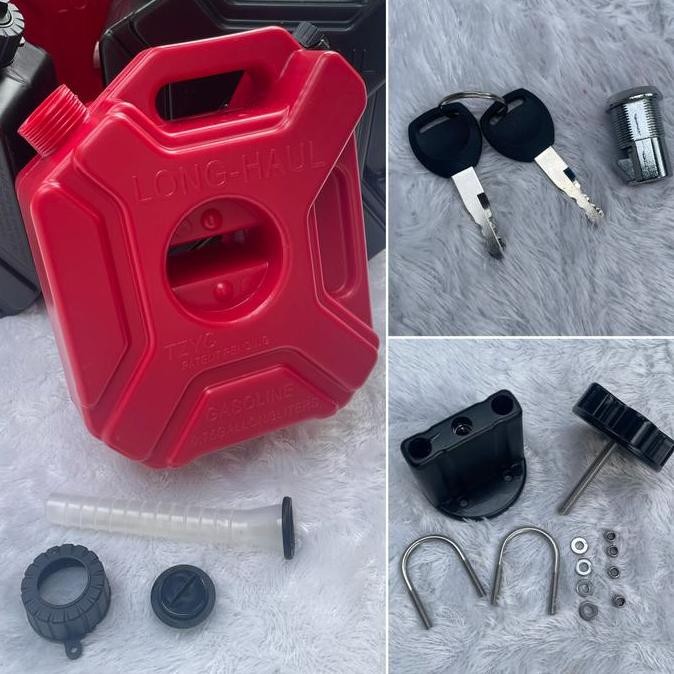 jeren jerrycan long haul besin solar tebal plastic abs jerry can