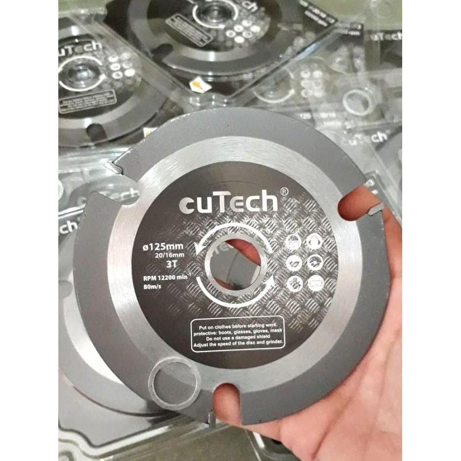 BEBAS ONGKIR - Graff Speed Cutter circular saw blade 5 inch 3T ANTI KICKBACK