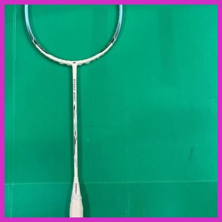 (OLAHRAGA) RAKET BADMINTON BULUTANGKIS POWERMAX POWER MAX SPEED SHOT TERBARU KUAT 35 LBS ORIGINAL SI