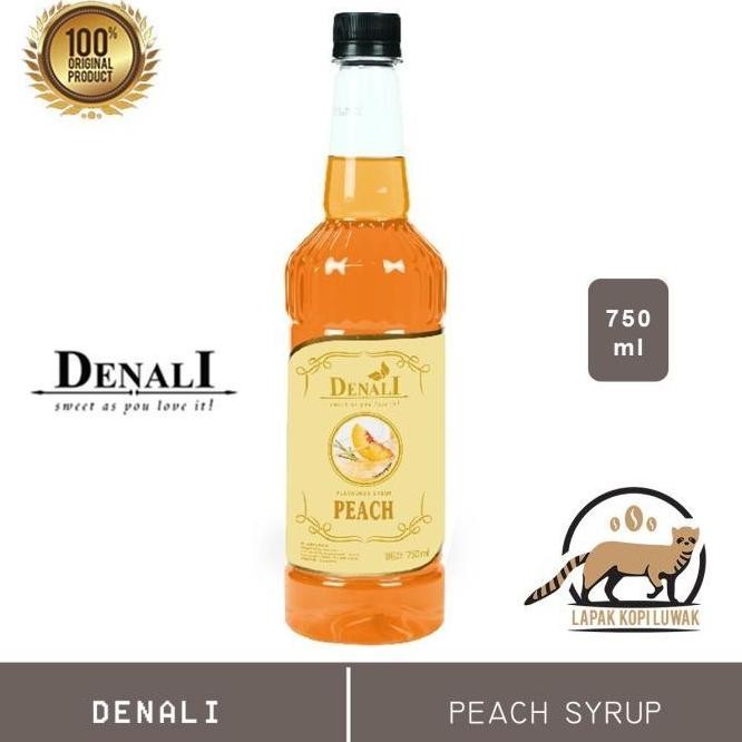 

(SALE) DENALI SYRUP RASA PEACH