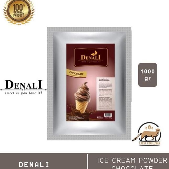 

(SALE) DENALI ICE CREAM POWDER CHOCOLATE
