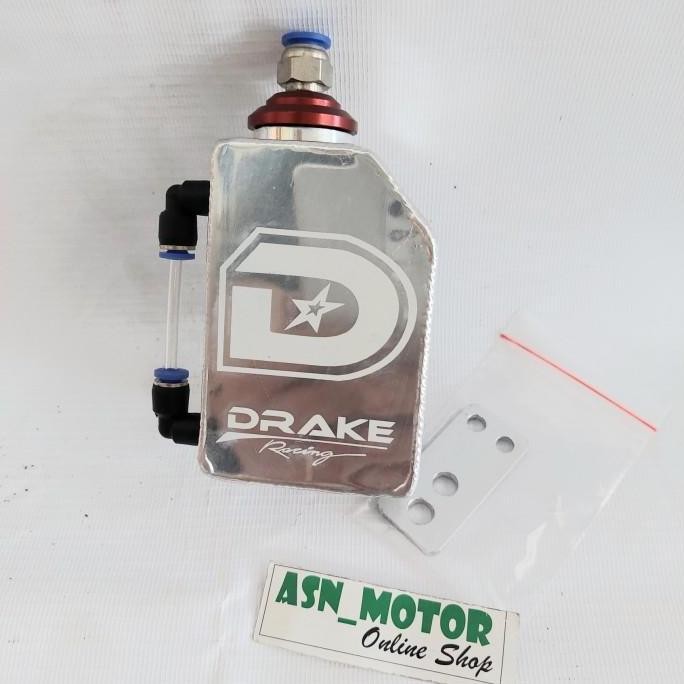 VARIASI TABUNG BOTOL WADAH RESERVOIR AIR RADIATOR DRAKE GOLD BIRU MRH