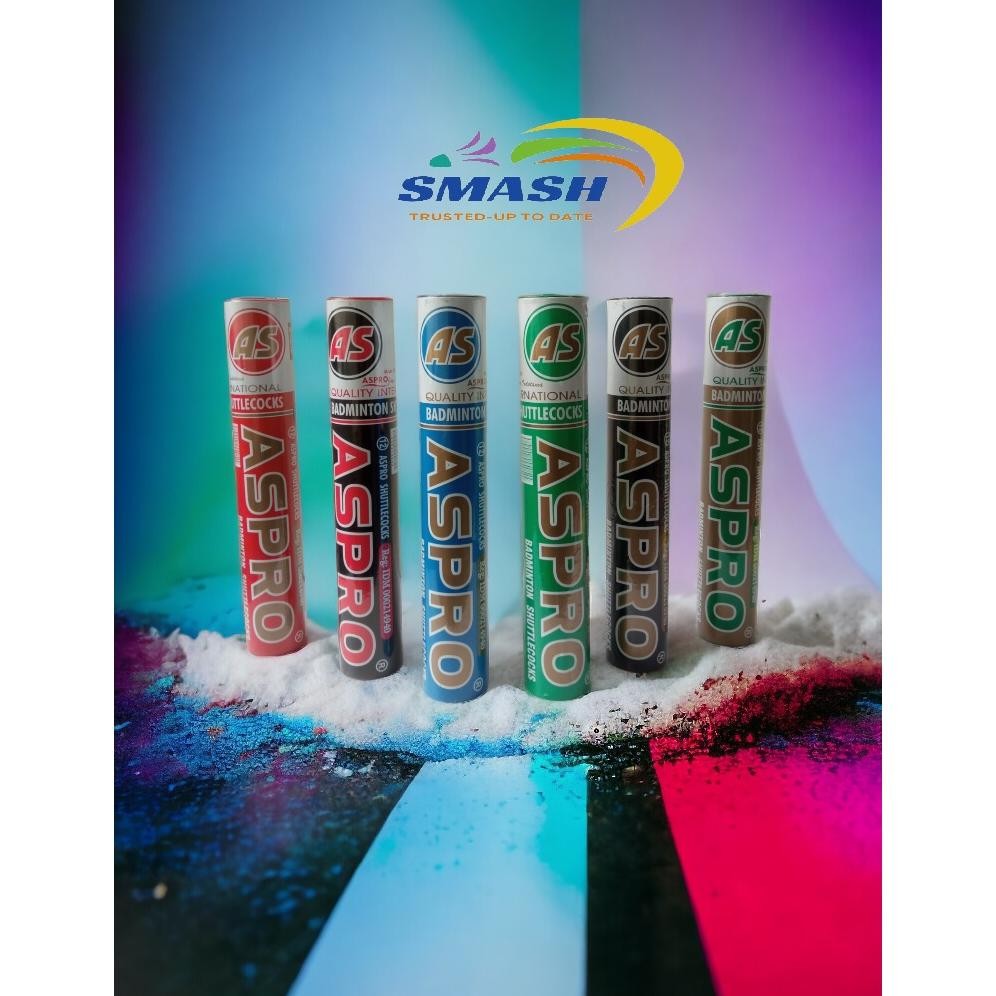 Shuttlecock / Kok Aspro Biru Muda / Hijau / Merah / Gold / Biru Tua / Hitam Nugi