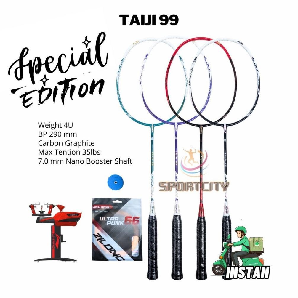 Raket Badminton Zilong TAIJI 99 // LORDGUN G1 36lbs Original Nugi