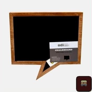 

ODI Papan Tulis Informasi Speech Bubble 40x40x1.5 Cm - Hitam