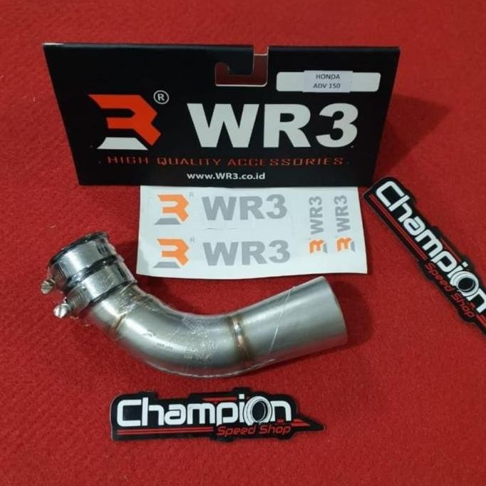 Air Intake Pipa Filter Udara Velocity WR3 Honda PCX 150 Lokal