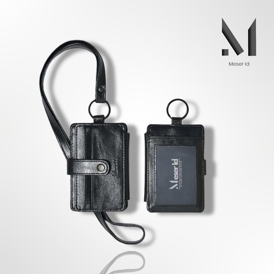 

Meserid Lanyard Dompet Id Card Name Tag Kalung Pria Wanita